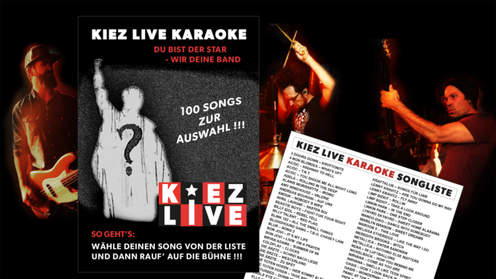 KIEZ LIVE KARAOKE Flyer